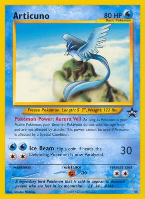 Articuno (48) #48/53 — stock