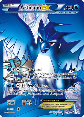 Articuno EX (Team Plasma) (132 Full Art) #132/135 — stock