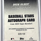 2023 Topps Pro Debut Drew Gilbert [Autograph] #PD-136 RC AUTO /150 — back