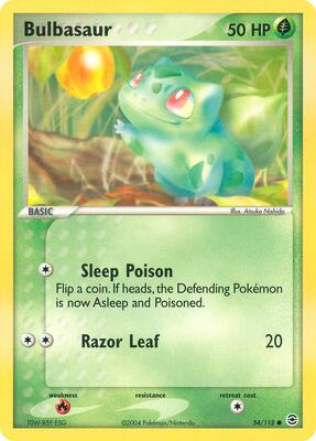 Bulbasaur - 054/112 #54/112 — stock