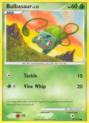 Bulbasaur #93 — stock