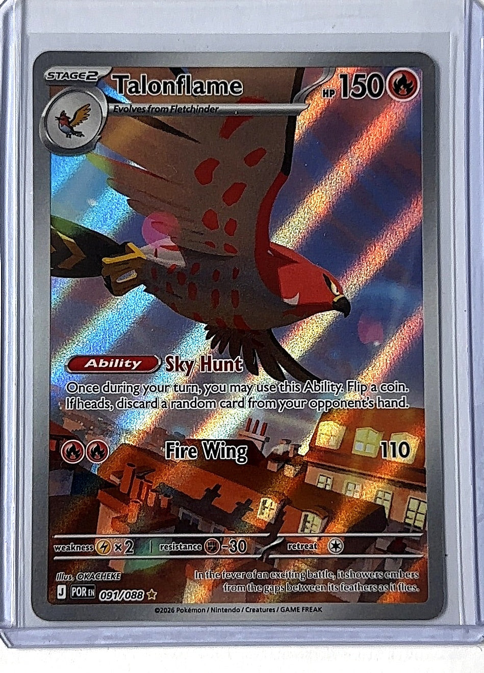 Talonflame - 091/088 #091/088 — front
