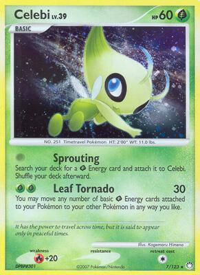 Celebi #7/123 PSA NM 7 — stock