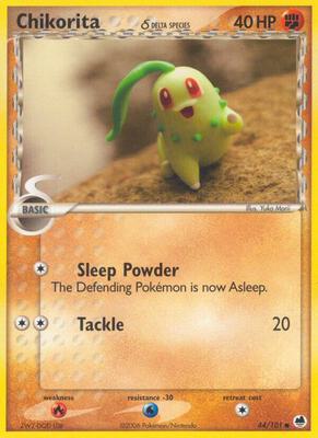 Chikorita (Delta Species) #44/101 — stock