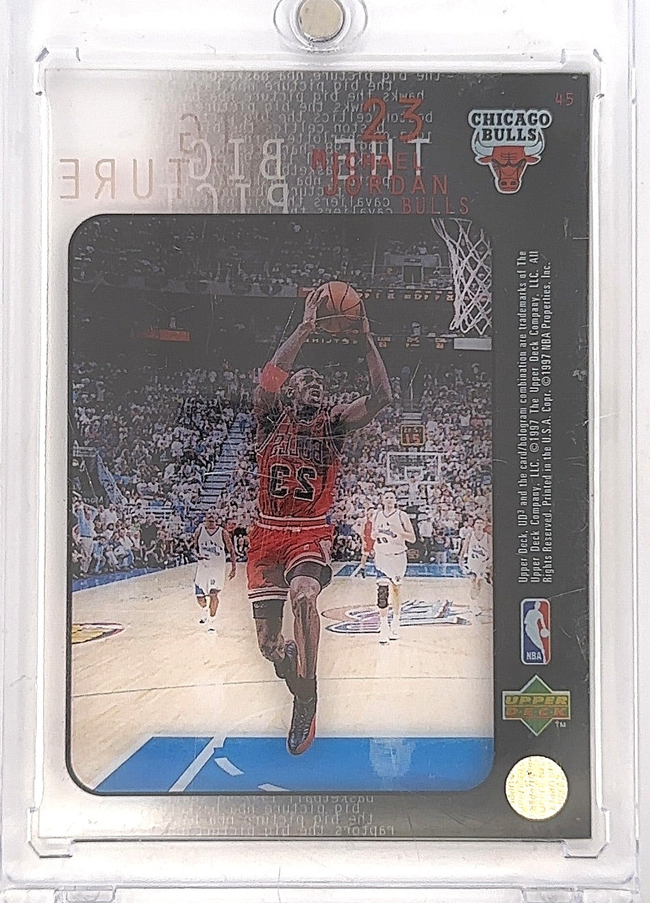 Michael Jordan The Big Picture #45 — back