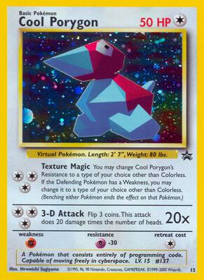 Cool Porygon #15/53 — stock