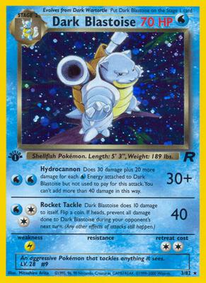 Dark Blastoise (3) #03/82 — stock