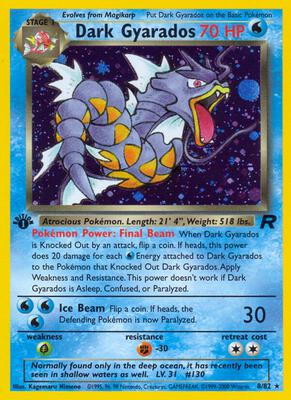 Dark Gyarados (8) #08/82 — stock