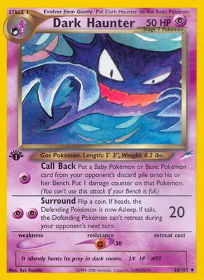 Dark Haunter #036/105 — stock