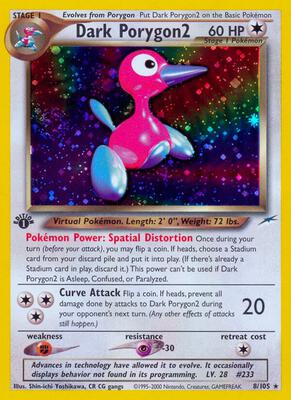 Dark Porygon2 #008/105 — stock