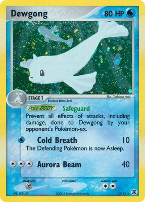 Dewgong #3/112 — stock