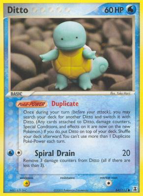 Ditto - 64/113 (Squirtle) #064/113 — stock