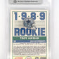 1989 Panini Score Troy Aikman #270 BGS 9 — back
