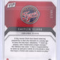 2024 Panini National Convention VIP Caitlin Clark [Red Sparkle] #1 — back