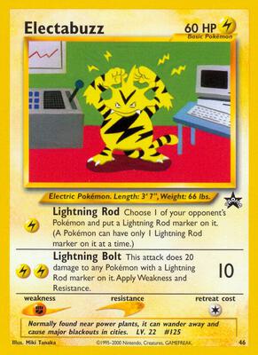 Electabuzz #46/53 — stock