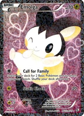 Emolga (Full Art) #RC23/RC25 — stock