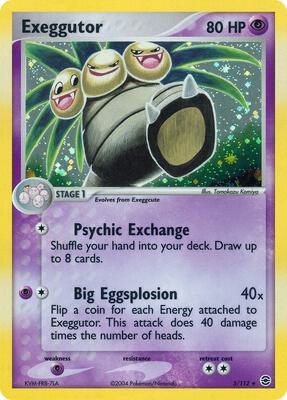 Exeggutor #5/112 — stock