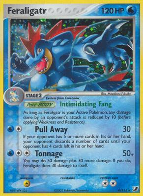 Feraligatr #4/115 — stock