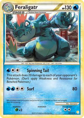 Feraligatr #20/123 Cracked Ice Deck Exclusive — stock