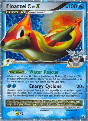 Floatzel GL Lv.X #104/111 — stock