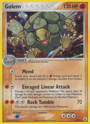 Golem #6/92 — stock