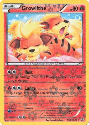 Growlithe #RC4/RC25 — stock