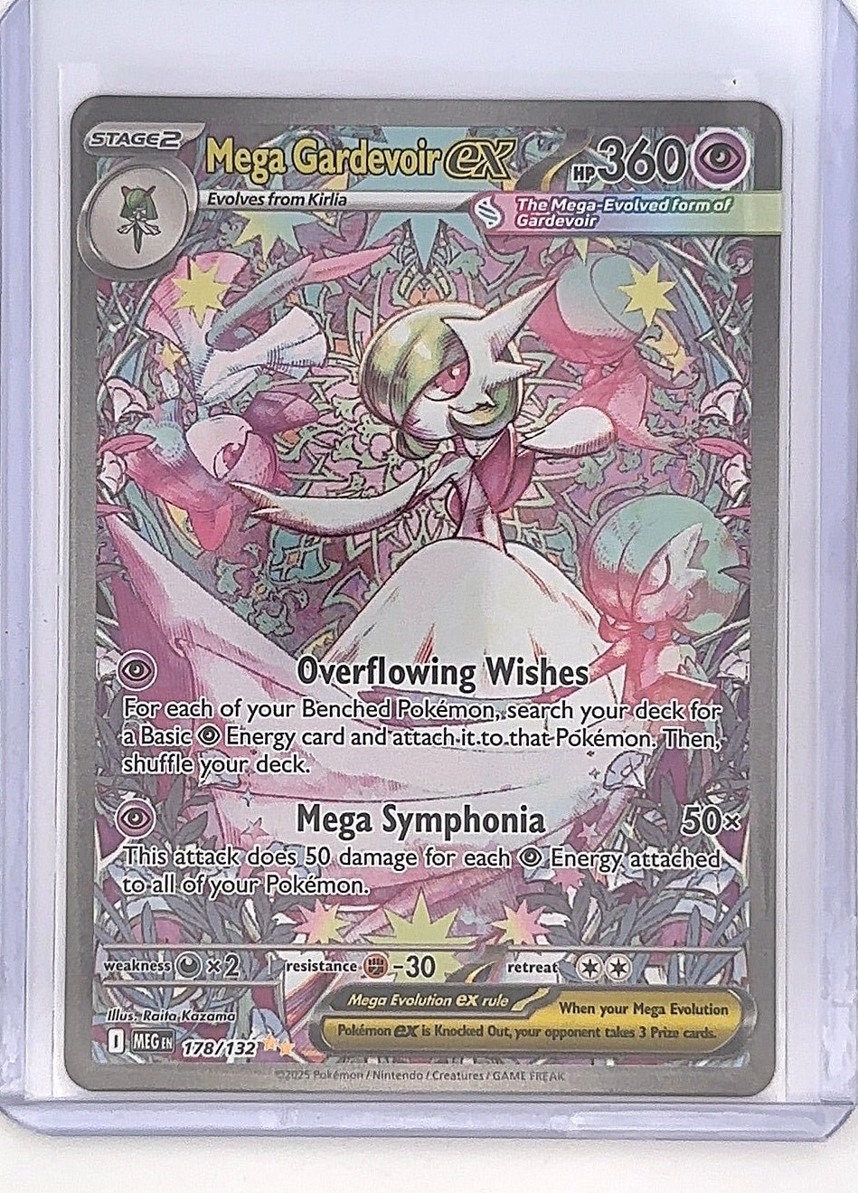 Mega Gardevoir ex - 178/132 #178/132 — front