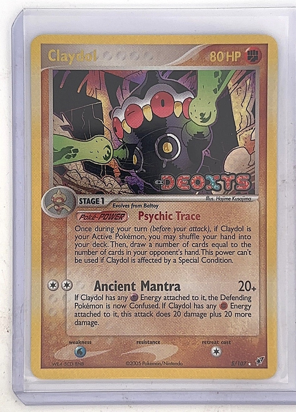 Claydol #5/107 — front