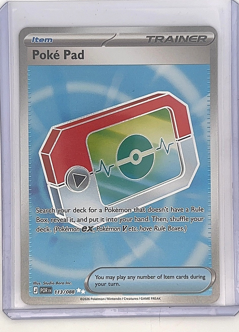 Poke Pad - 113/088 #113/088 — front