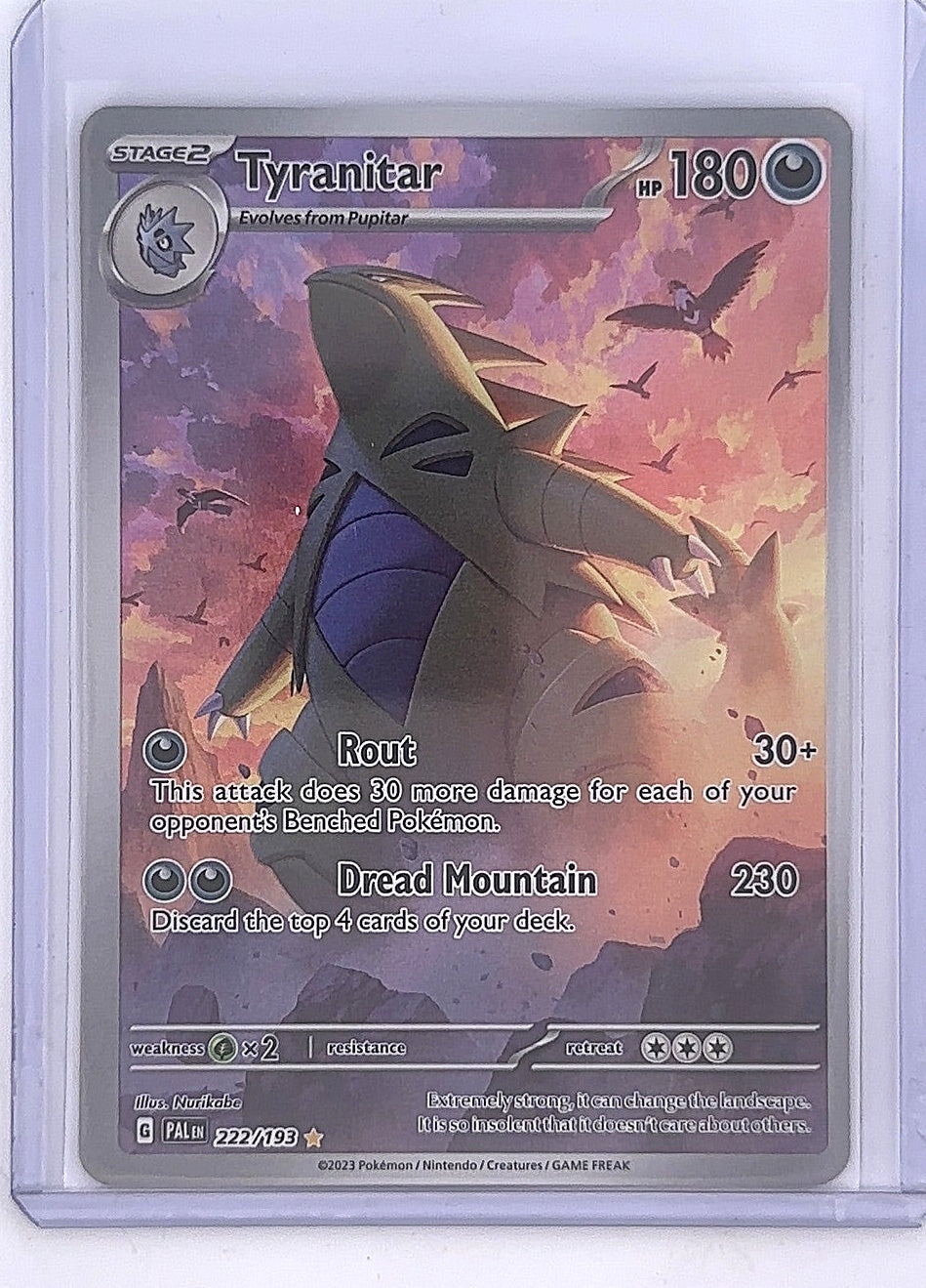 Tyranitar - 222/193 #222/193 — front
