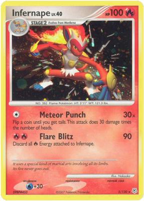 Infernape #5/130 — stock