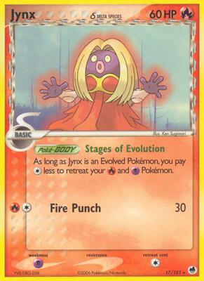 Jynx (Delta Species) #17/101 — stock