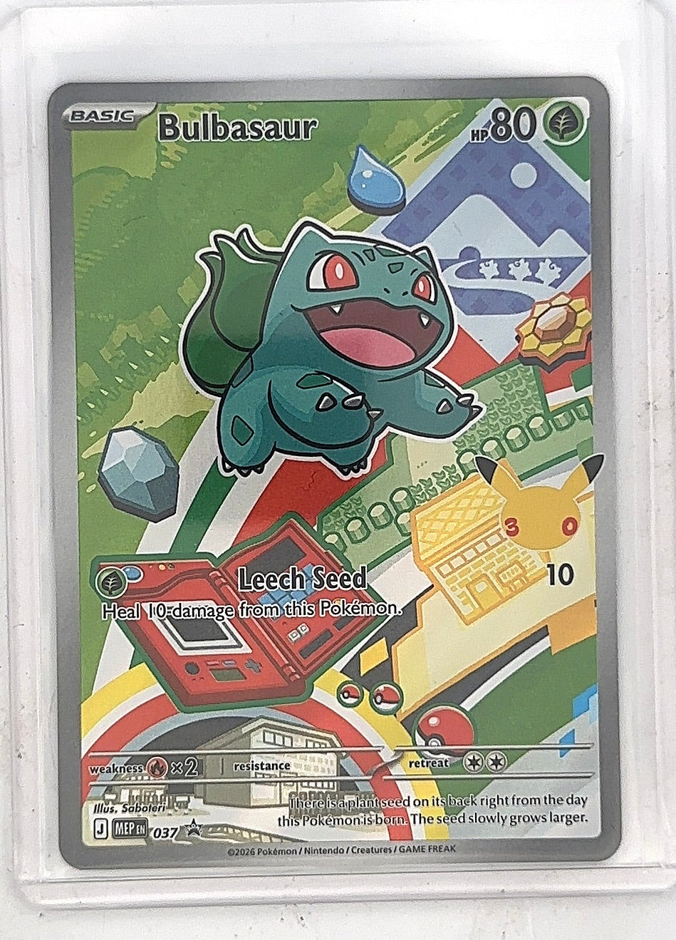 Bulbasaur - 037 #037 — front