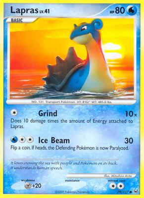 Lapras #79/127 — stock