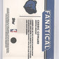2025 Topps Chrome Update Fanatical Cedric Coward #FAN-25 — back