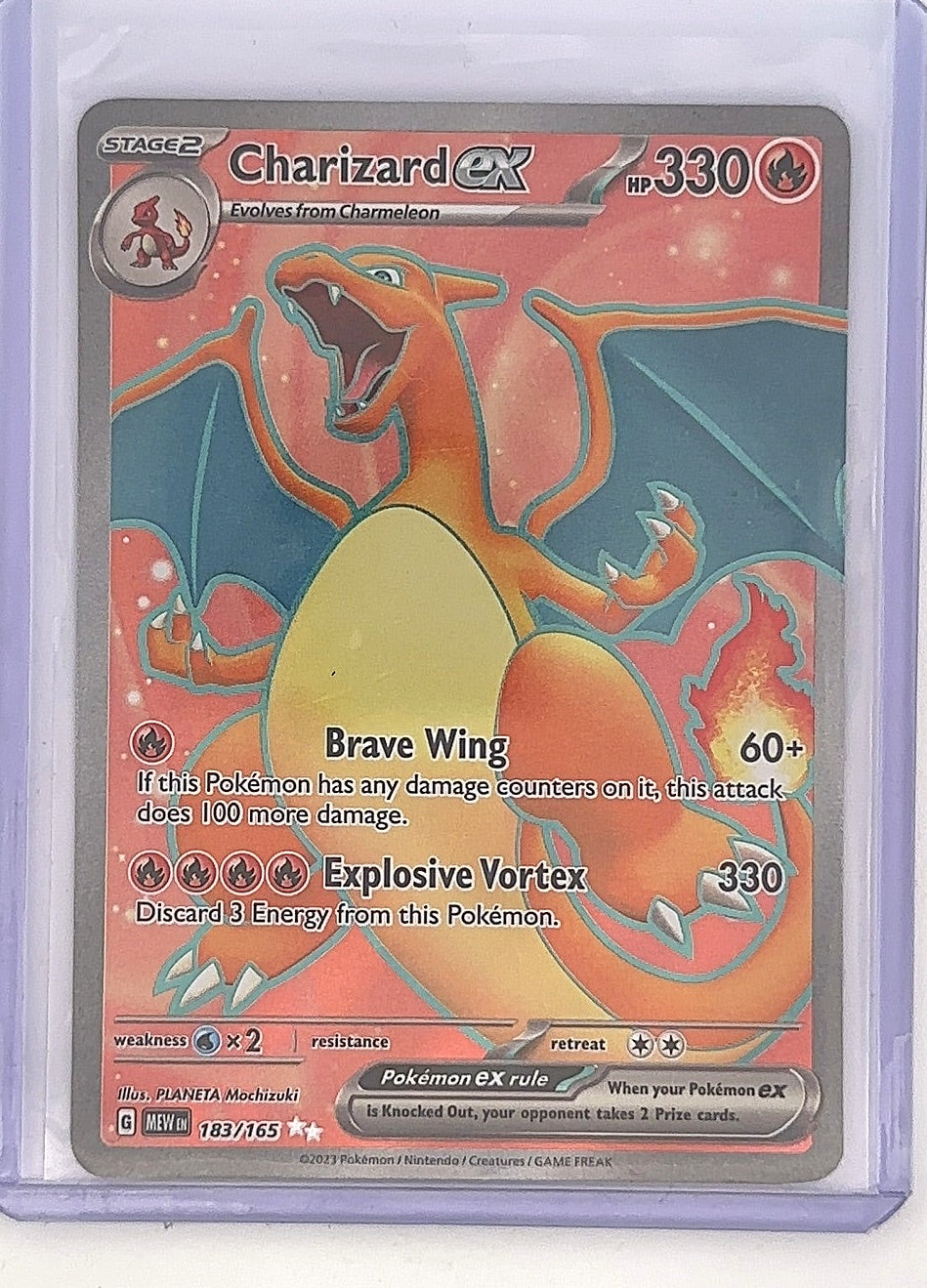 Charizard ex - 183/165 #183/165 — front