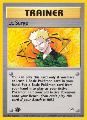 Lt. Surge (101) #101/132 — stock