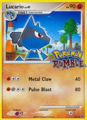Lucario #12 — stock