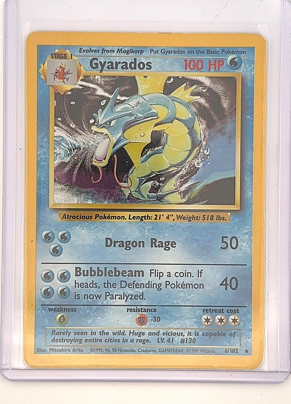 Gyarados #006/102 — front