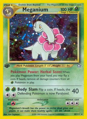 Meganium (10) #010/111 — stock