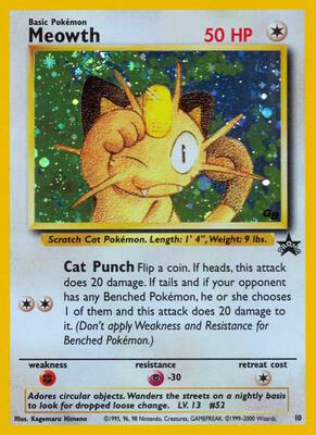 Meowth #10/53 — stock