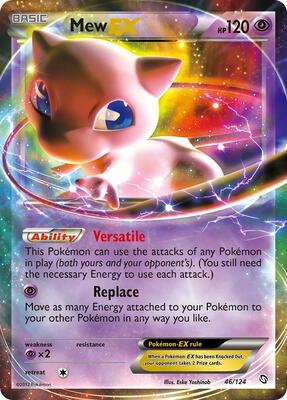 Mew EX #46/124 — stock