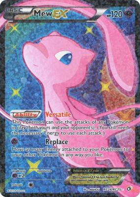 Mew EX (Full Art) #RC24/RC25 — stock