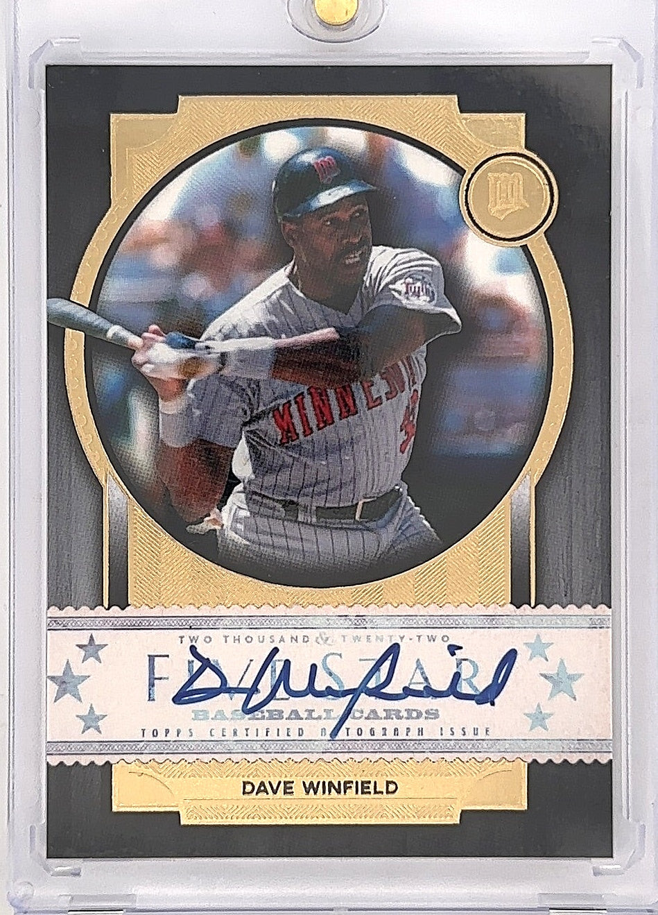 2022 Dave Winfield Topps Five Star Auto #FSA-DW — front