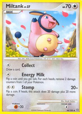 Miltank #44/100 — stock