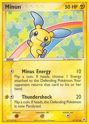Minun #67/101 — stock