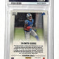 2023 Panini Prizm Flashback Rookie Jahmyr Gibbs [No Huddle] #PFR-7 PSA 10 — back
