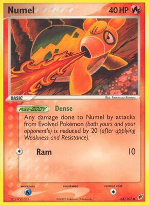 Numel #68/107 — stock