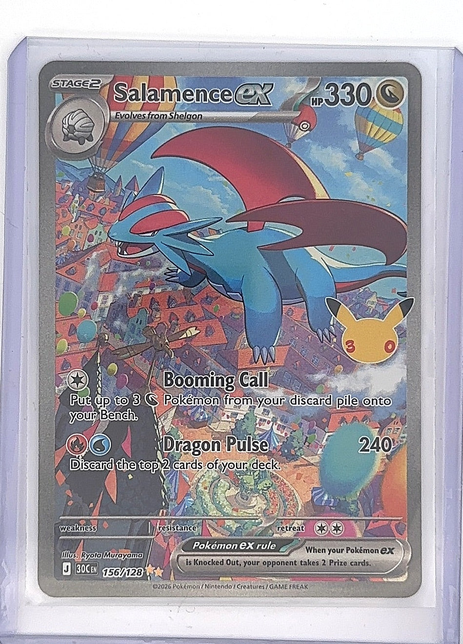 Salamence ex - 156/128 #156/128 — front