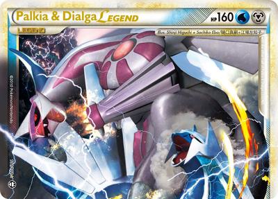 Palkia & Dialga Legend (Top) #101/102 — stock